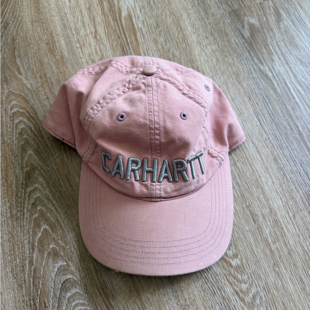 Carhartt Dusty Pink Embroidered Logo Cap